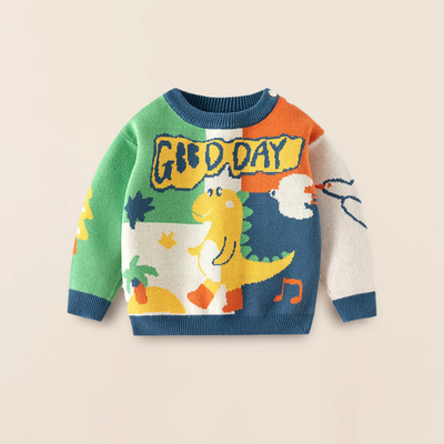 毛衣男童冬季加厚打底针织衫