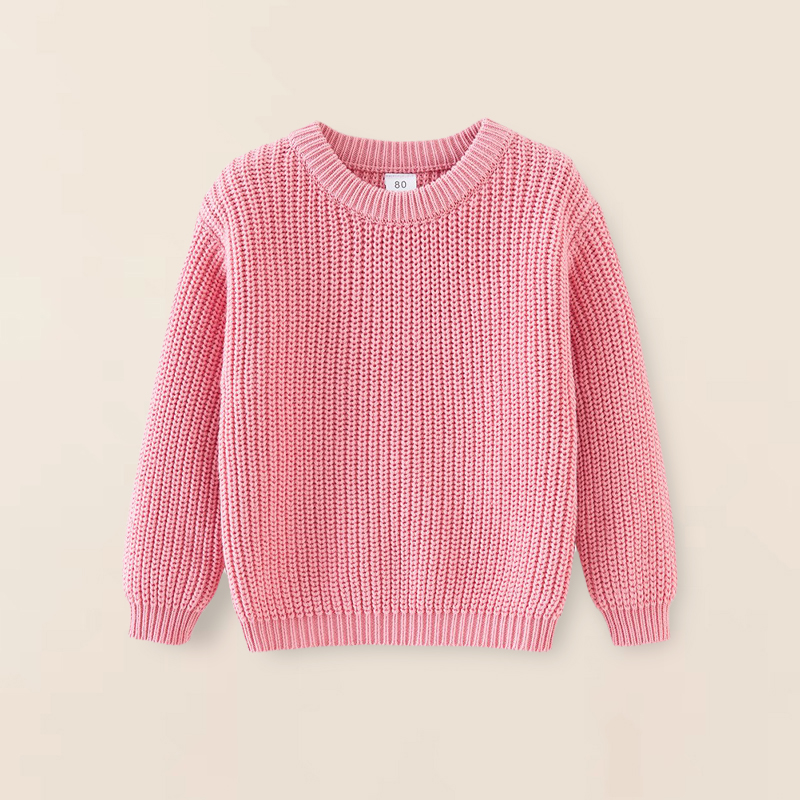 儿童粗毛线毛衣秋冬款