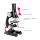 Beginner Microscope Magnification Kids Science Toys