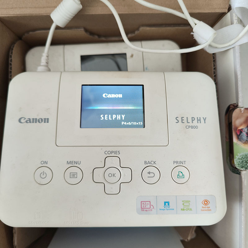 佳能炫飞打印机6寸4R纸盒CP800