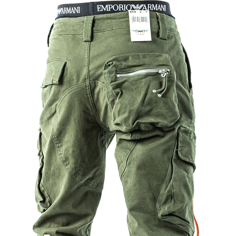 美军立体口袋潮流可调节工装裤