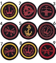 任选 多款 苏联海军圆形臂章