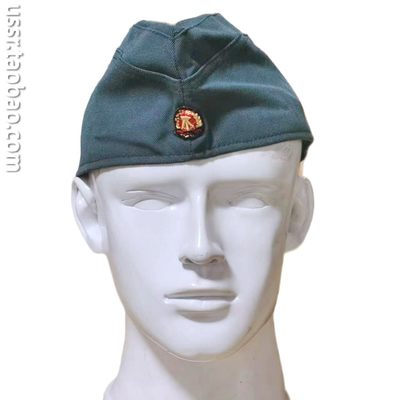 1980年代 民主德国东德内政部绿色船帽 56厘米头围