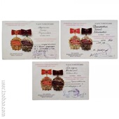 1973 1974 1975年 保真 苏联社会主义劳动红旗手奖章 带证书可选