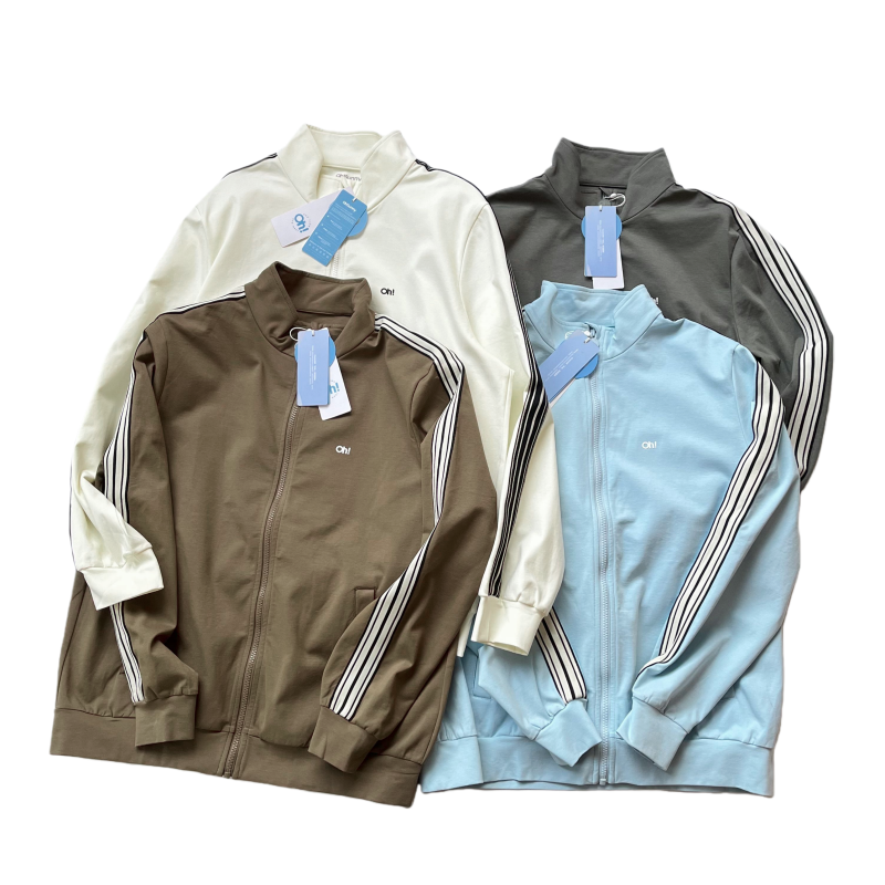 外套男女同款情侣款新款立领运动宽松拉链上衣夹克潮春秋款潮休闲