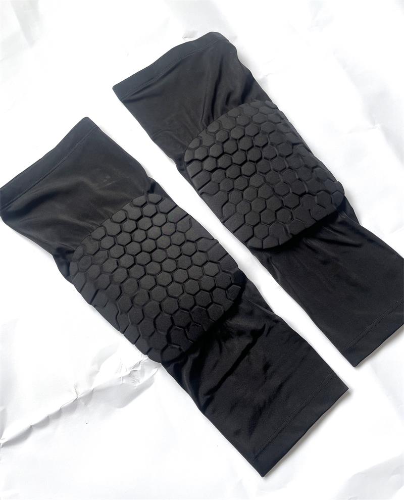 运动长款护膝夏季男女篮球蜂窝防撞护具骑行跑步装备专业保护腿套