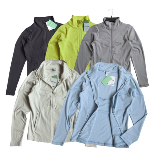 其他速干衣显瘦裸感立领外套