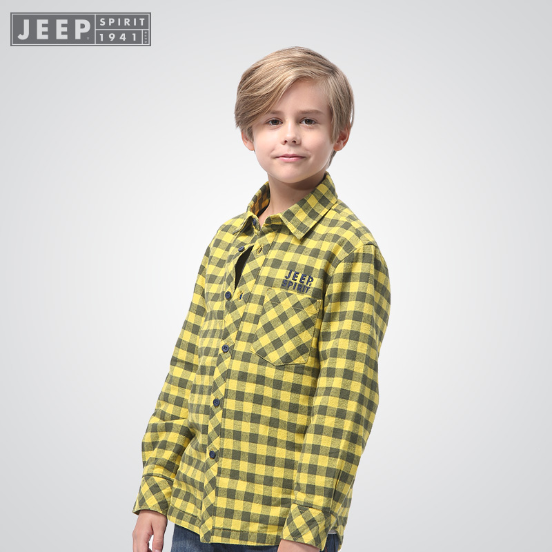Chemise garcon JEEP à manche longue - Ref 2073423 Image 3