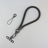 高级独特手机挂绳结实垫片手机链挂手腕防盗短款 手机壳挂饰女精致