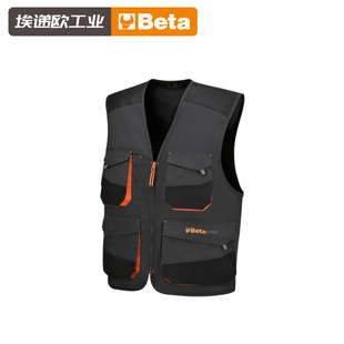 工作服 汽修机修车间4S店上班休闲上装 百塔Beta马甲中年男士 大码