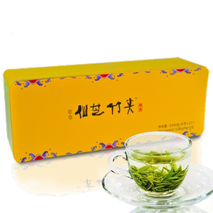 2025明前新茶仙芝竹尖茶叶108g绿茶茶叶峨眉山绿茶峨眉山茶叶礼盒