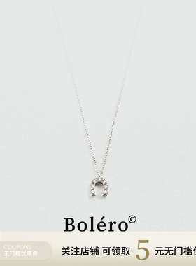 马蹄铁项链马年驭光前行38礼物女