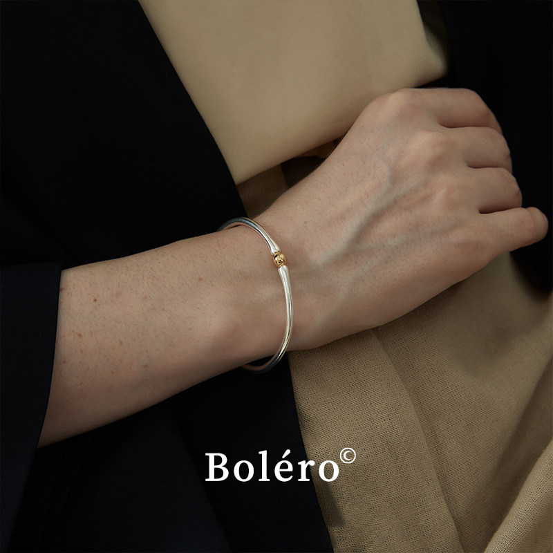 Bolero Shop小众风轻奢手镯时尚极简风纯手工高级感百搭镀银2026