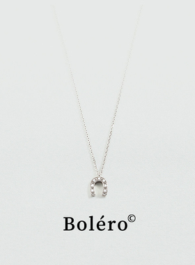 马蹄铁项链马年驭光前行38礼物女