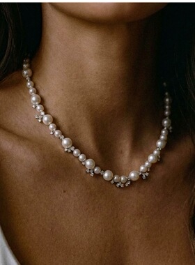 张予曦同款气泡星云项链轻奢锁骨链优雅高级感生日礼物配饰26新款