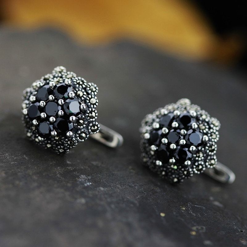 柏羽纯银耳环耳饰日韩国气质耳钉耳扣女士泰银复古防过敏韩版简约,饰品/流行首饰/时尚饰品新,耳环,淘宝优惠券,粉丝福利购,淘宝优惠卷