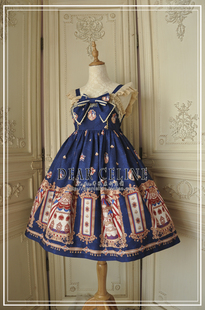 特价现货 DearCeline原创设计日暮游乐场 lolita洛丽塔连衣裙