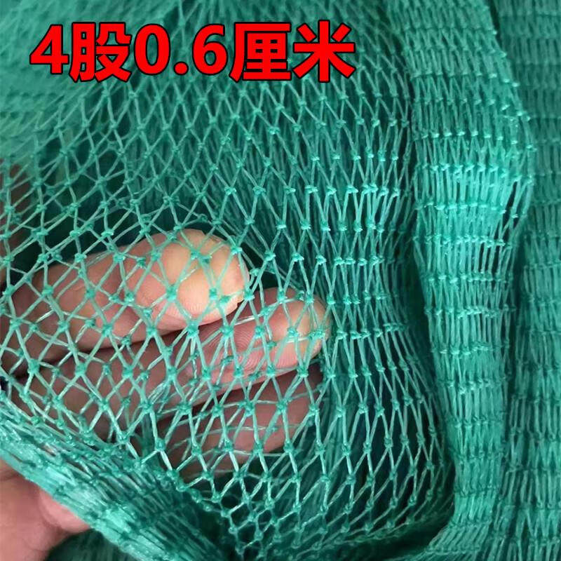 定制渔网网片聚乙烯有结网拉网鱼网箱鱼搪围网隔断网防鸟网鸡鸭网