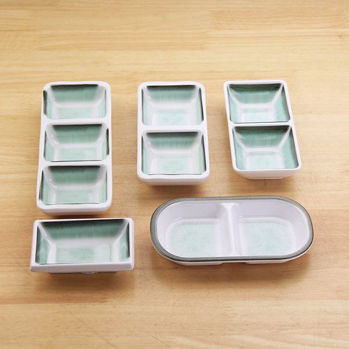 双格调味碟商用酱料火锅创意芥茉