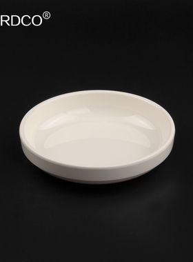 酒店餐具味碟圆形白色仿瓷小吃盘子火锅餐具盘子密胺调味碟酱油碟