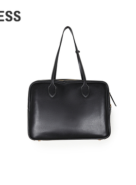 LESS春通勤简约手提大容量女式单肩包3P3L10190