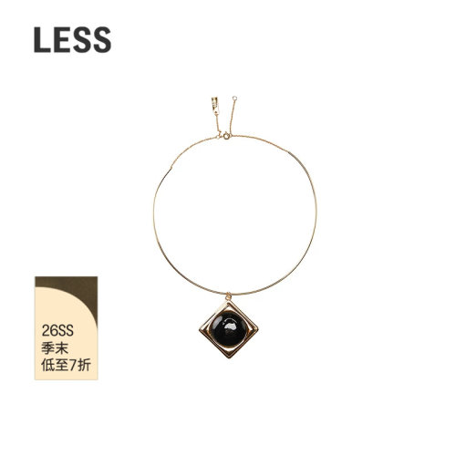 【商场同款】LESS2026年春新款时尚复古简约女式项链3Q1K10080
