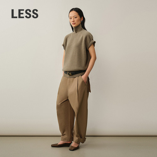 LESS全棉工装休闲裤复古