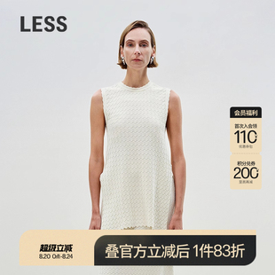 全棉针织背心女2P6312050 商场同款 精工系列 LESS2025年夏新款