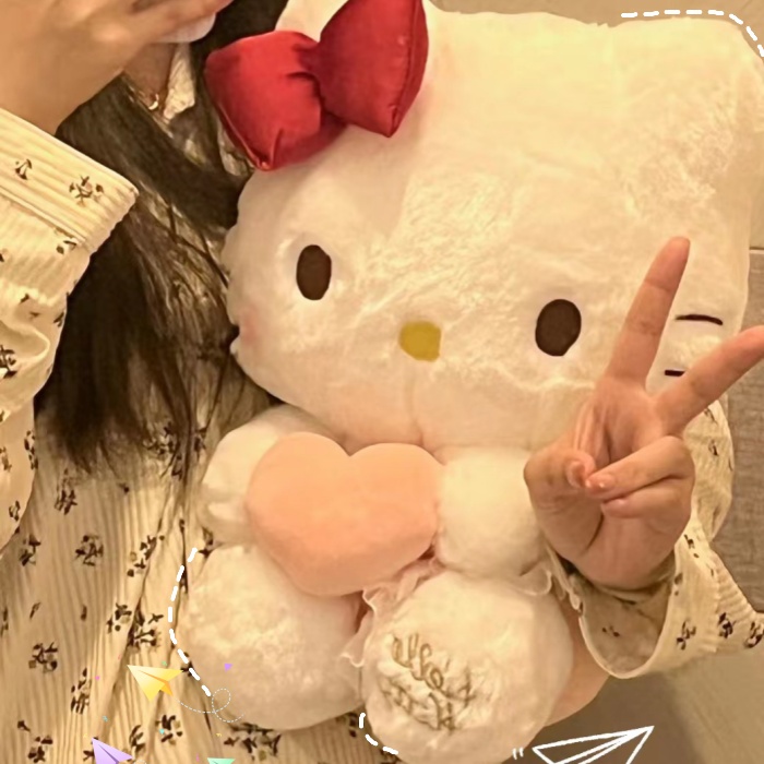 hellokitty玩偶三丽鸥凯蒂猫公仔