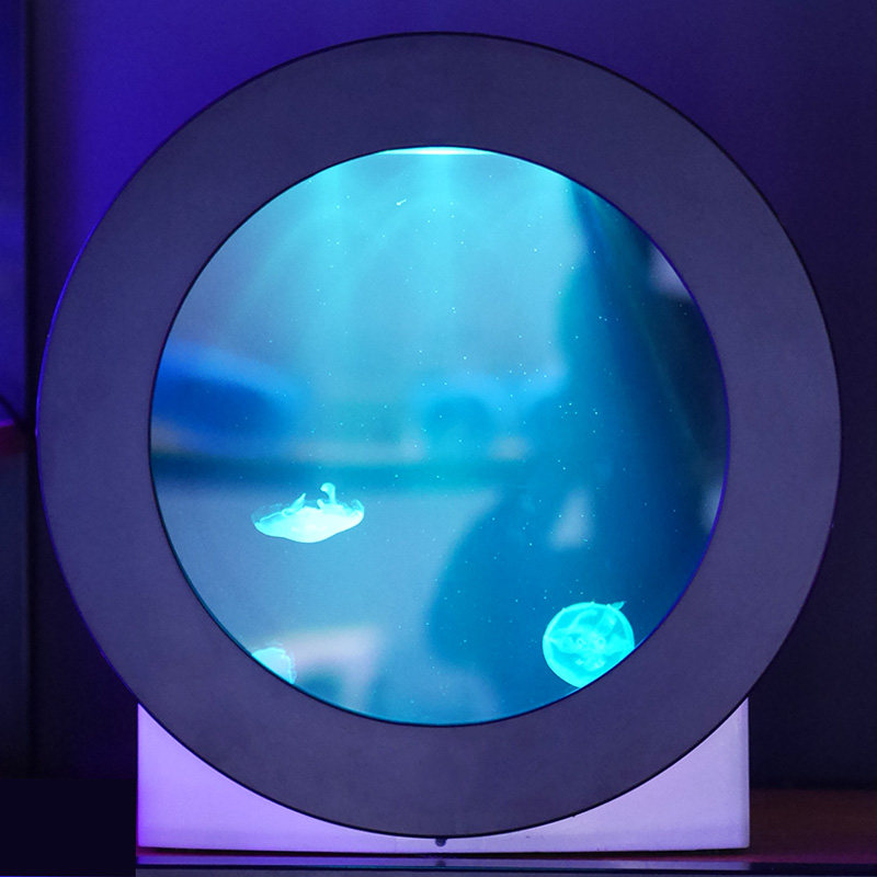 C7专业水母缸小型鱼缸水族箱活体家庭观赏桌面晶海水母缸定制款在类目 宠物/宠物食品及用品, 水族世界, 其它水族宠物中 - 来自Buy2taobao.com提供专业的淘宝代购服务