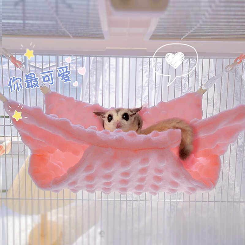 蜜袋鼯吊床保暖悬挂窝密袋鼬窝花枝鼠棉窝松鼠床秋千吊窝双层睡袋,宠物/宠物食品及用品,窝,淘宝优惠券,粉丝福利购,淘宝优惠卷