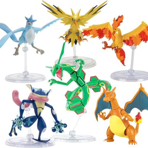 正版WCT班吉拉忍娃洛奇亚裂空座可动手办比例宝可梦jazwareselcet