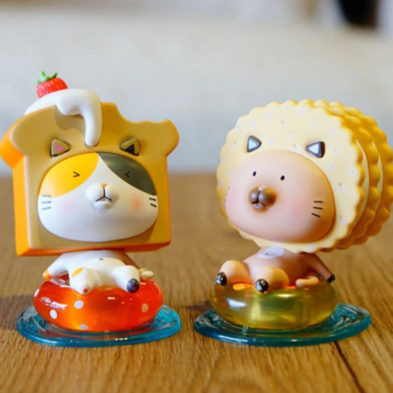 正版小偷猫盲盒第二代甜蜜夏日系列可爱猫咪摆件网红2020新款现货