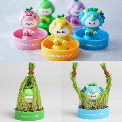 狼博旺长草颜团子现货盲盒种草