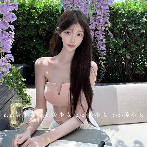 背心女性感收腰短款上衣