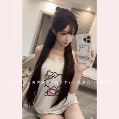 新款休闲带胸垫可外穿上衣