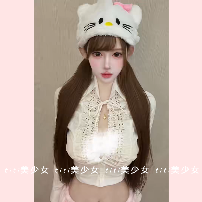 衬衫收腰绑带秋季设计感上衣