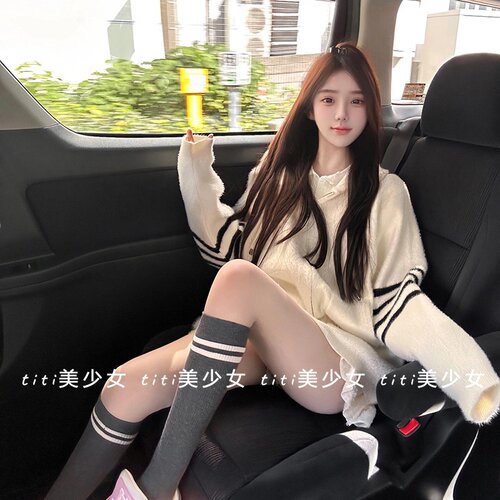 连帽宽松小众纯欲开衫外套