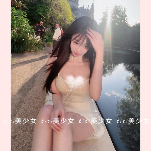 连衣裙女夏季修身显瘦a字短裙
