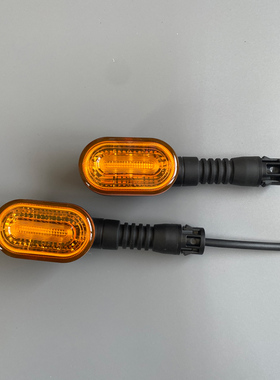 电动车转向灯LED灯48/60V电动自行车左右转向灯12V轻摩转向灯卡扣