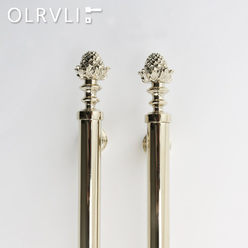 olrvli黄铜金色复古中古柜门拉手