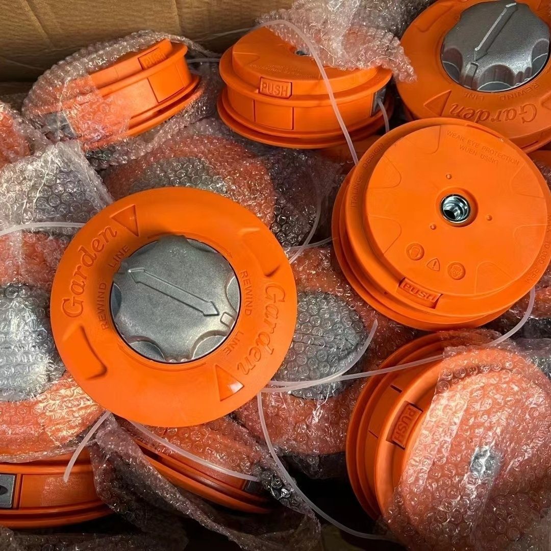 割草机打草头除草绳通用割灌机钢丝链条打草绳盘头免拆款出绳耐磨