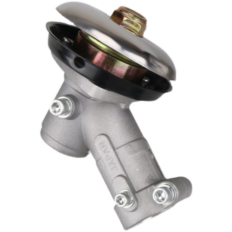 割草机头杆e头通用割灌机刀头打草机打草头齿轮箱除草刀片配件