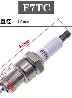 正品火花塞168/170F/188汽油机发电机火花塞F7TC/F6TC/F5TC/AX100