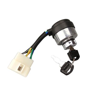 发电机电门锁汽油6线4线电启动开关2-8KW 186风冷柴油机5线开普锁