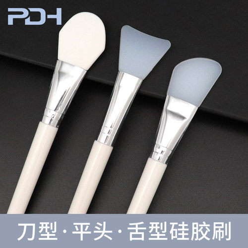 硅胶面膜刷化妆刷软头泥膜刀型