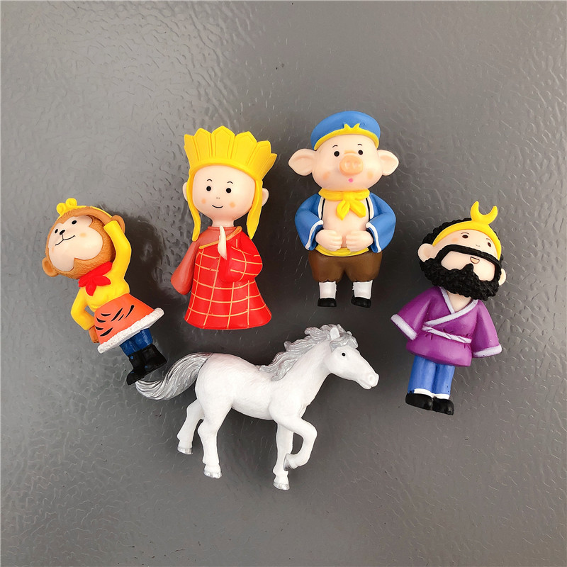 西游记冰箱贴磁贴个性创意3d立体卡通可爱吸铁石磁铁冰箱吸磁贴,家居饰品,冰箱贴,淘宝优惠券,粉丝福利购,淘宝优惠卷