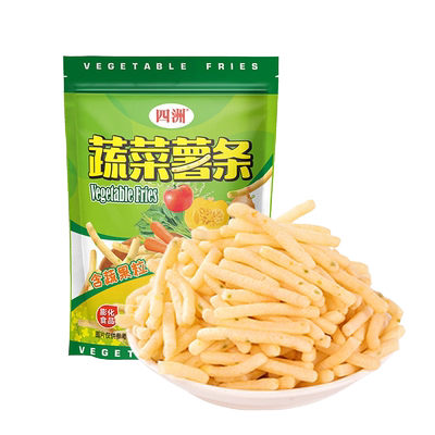 非油炸营养好滋味吃得更放心！