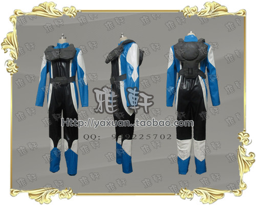 雅轩cosplay服装  高达OO刹那.F.清英作战服 战斗服 新品