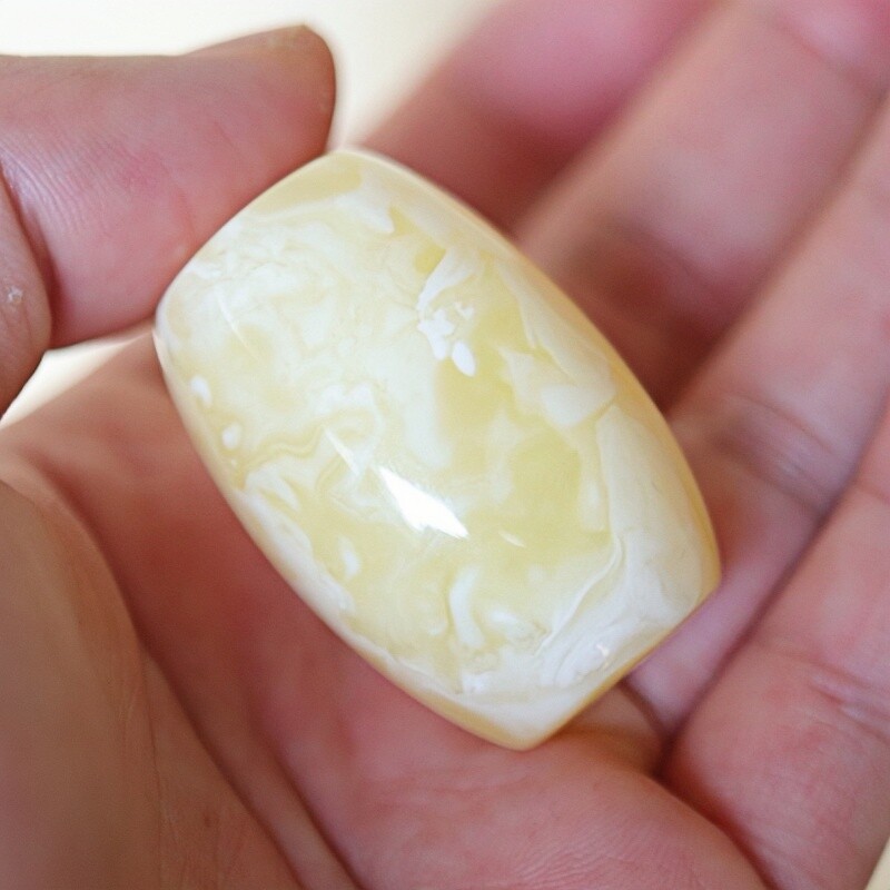 正品天然俄料精品满蜡白花蜡蜜蜡桶珠吊坠锁骨链百搭配饰珠宝饰品